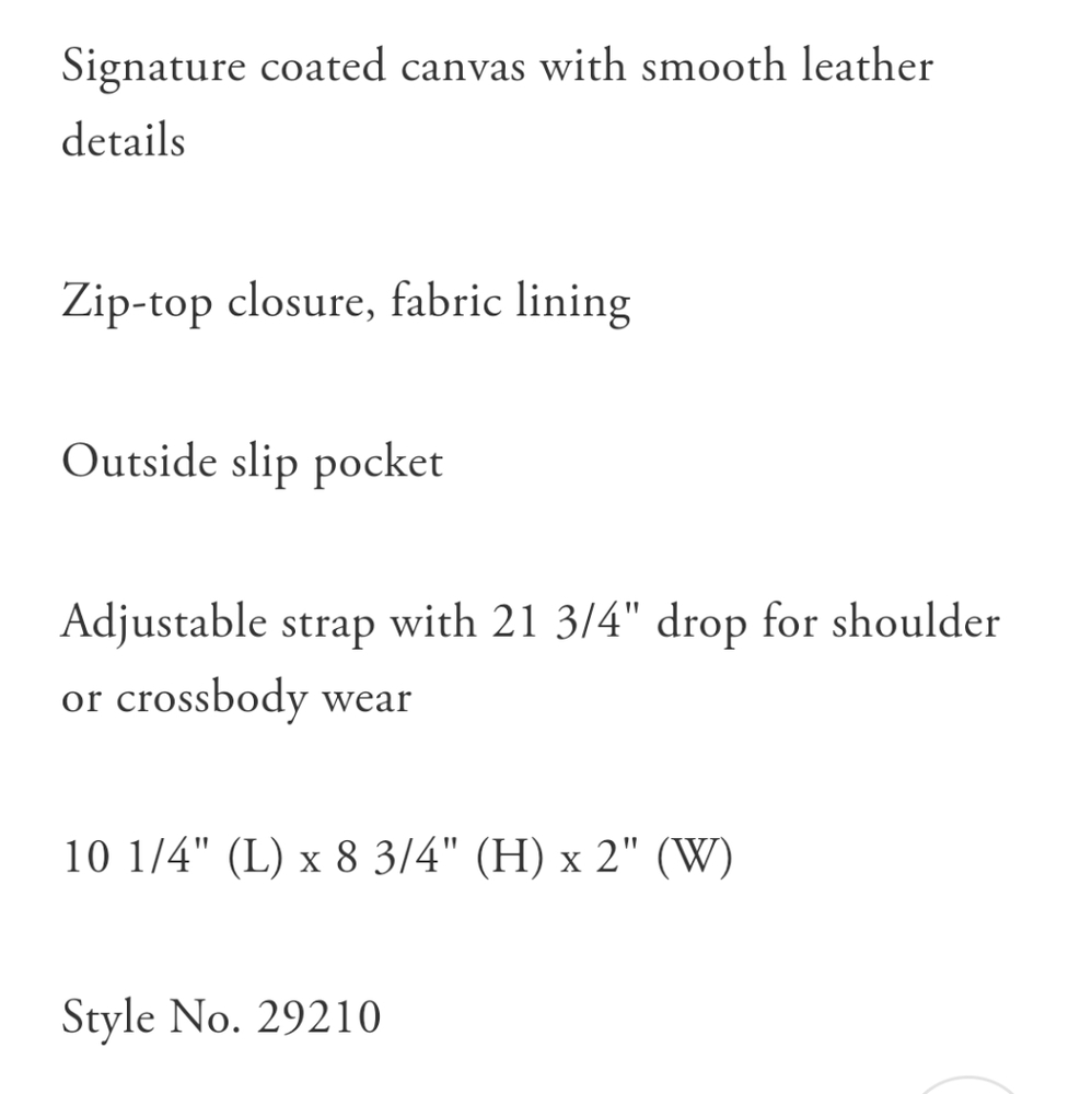 COACH crossbody - Picture 3 of 3